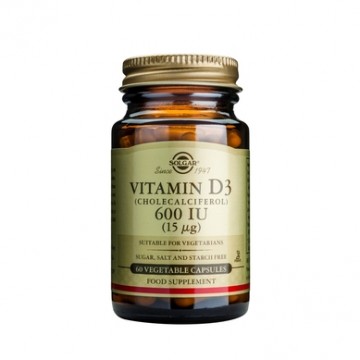 Vitamin D3 600 IU veg.caps 60s Βιταμινη D Vitamin D3 600 IU veg.caps 60s Βιταμινη D